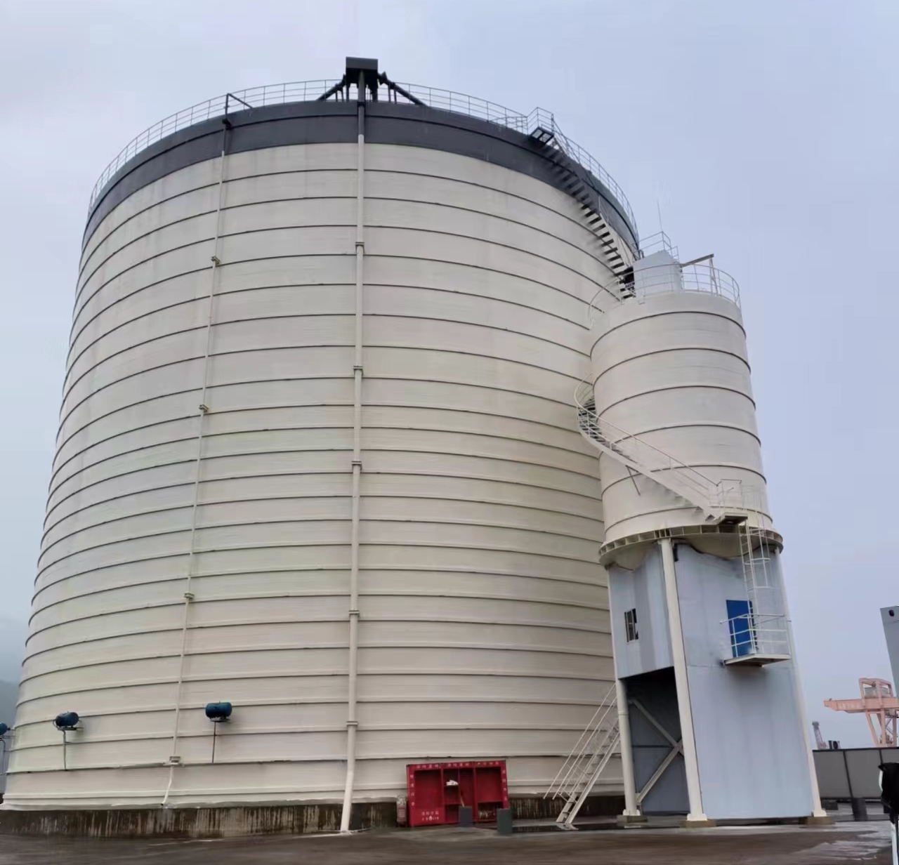 天宁10万吨水泥钢板库