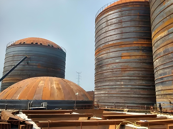 天宁焦粉钢板仓